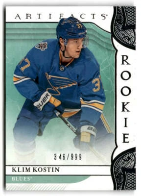 2019-20 Artifacts #RED205 Mackenzie MacEachern RC /999 (ref 206583) - Image 1 of 2