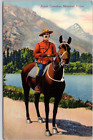 CARTE POSTALE DU CANADA Gendarmerie royale du Canada, monture à cheval 1943