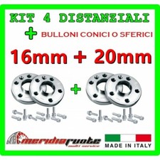KIT 4 DISTANZIALI PER BMW X6 XDRIVE (E71 E72) 2008+ PROMEX ITALY 16 mm + 20 mm