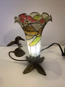 Table Lamp 8” With Bird, Works - Picture 1 of 8