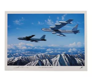 John T. Chain Jr. Signed Stan Stokes "B-52s: They Keep on Ticking" Lithograph - Picture 1 of 2
