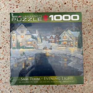 New Eurographics Sam Timm Evening Light 1000 Piece Puzzle - Picture 1 of 2