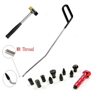 Paintless Dent Repair Rods Kits,Dent Repair Tools, Auto Hail Damage Tools - Picture 1 of 6