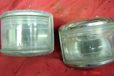 1951 Chrysler Deluxe PAR DE LUZES REVERSAS Desoto, Plymouth, Dodge  - Imagem 1 de 4