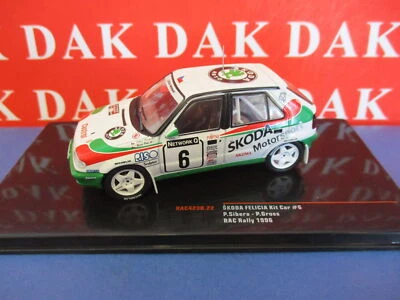 Die cast 1/43 Modellino Auto Skoda Felicia Kit Car Rally RAC 1996 P. Sibera Ixo - Immagine 1 di 4
