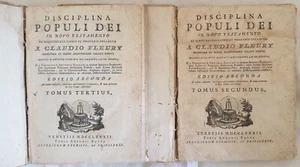 Religion De Discipline Populi Dei Claude Fleury 1782 Zacharias New Testament - Picture 1 of 4