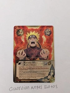 Naruto TCG CCG Naruto Uzumaki Tailed Beast Form Card SR English Near Mint - Picture 1 of 1