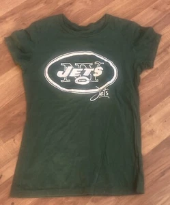 New York Jets Womens Shirt Size Medium NFL Team Apparel Clean & Great Condition! - Picture 1 of 3