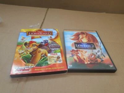 DISNEY'S LION GUARD UNLEASH THE POWER & THE LION KING 2 SIMBA'S PRIDE ~ - Image 1 of 4