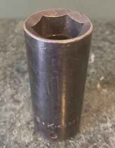 SK TOOLS USA 46332, 1/2" DRIVE, 1" IMPACT SOCKET, 3.5" DEEP/HIGH, 6-POINT. - Picture 1 of 5