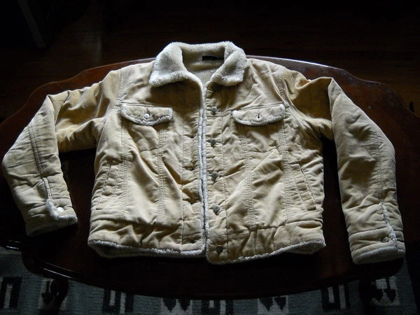 Nice Hurley Jacket Cordoroy and Faux Fur J-30 - Image 1 of 1