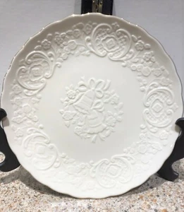 Lenox Hochzeit/Hochzeit Teller mit Glocken und 24K Goldrand 12 1/4" USA - Bild 1 von 5