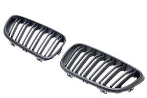 Griglia Anteriore Maschera Calandra Nero Opaco Per BMW F22 F23 F87 Coupé Cabrio - Foto 1 di 2