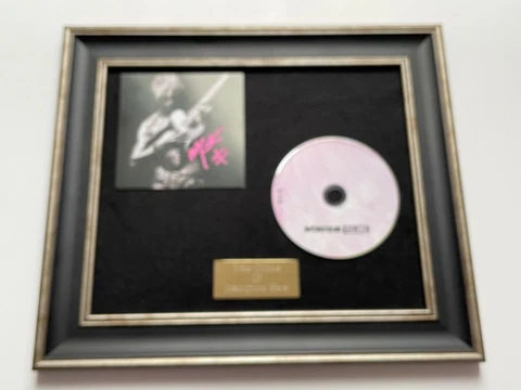 🎶💿⭐️SIGNED/AUTOGRAPHED MACHINE GUN KELLY - MAINSTREAM SELLOUT FRAMED CD🎶💿 ⭐️ Cover