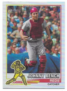Banco Johnny holográfico redefinido Topps Heritage 1976 2025 (#76R-3) Rojos SP - Imagen 1 de 2