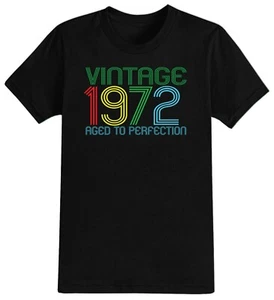 Mens 50th Birthday T-Shirt Vintage Perfection 1973 2023 Men's 50 Years Gift Idea - Picture 1 of 12