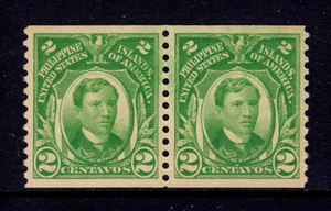 FILIPINAS — SCOTT 326 — BOBINA RIZAL 1928 2c — par MNH — SCV $38 - Imagen 1 de 2