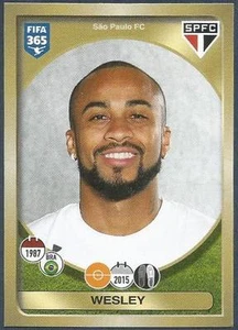 PANINI-2017 FIFA 365- #638-SAO PAULO-WESLEY - Imagen 1 de 1
