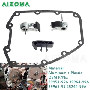 For Harley Twin Cam Complete Kit Chain Tensioner & Chain Guide & Cover Gasket - Picture 1 of 7