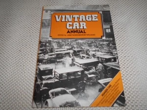 Vintage Car Annual No 1. Armstrong Siddeleys, Douglas, Bubble Cars, board racing - Bild 1 von 8