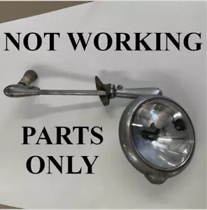 Car/truck mount spotlight w/handle controller PARTS ONlY - NOT WORKING -Vintage - Bild 1 von 17