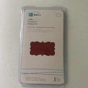 QuicKutz Label Cutting Dies Exclusive Lifestyle Crafts club die 2x2 - Picture 1 of 2
