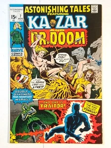 Astonishing Tales 7 Marvel 1971 LLAVE 1ª App. D'KAR y C'CHINA Black Panther casi nuevo- - Imagen 1 de 4