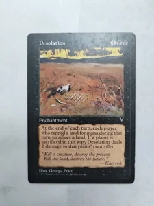 Desolation 1x MtG Visions VIS mP Magic Black Enchantment - Bild 1 von 12
