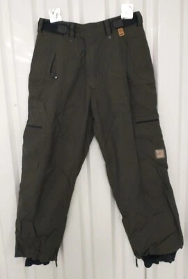 Pantalones de esquí de nieve DC Exotex 5000 snowboard para hombre medianos usados Foto 1 de 4