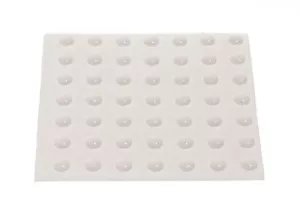 Neu 40 x Streifen 49 durchsichtige Kuppel selbstklebende Puffer Pads - Onestopdiy - HD - Bild 1 von 1