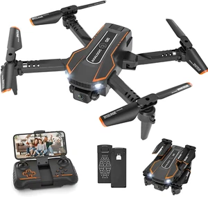Mini Drone with Camera for Kids, Remote Control Helicopter Toys Gifts for Boys G - Picture 1 of 12