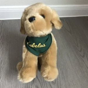 Peluche Douglas Cabelas cucciolo cane giallo laboratorio basso negozi professionali 13" ECCELLENTE!! - Foto 1 di 11