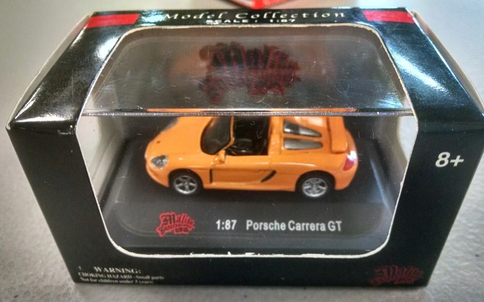 Malibu International Diecast Collection 1:87 Porsche Carrera GT RARE COLOR c34 - Image 1 of 1