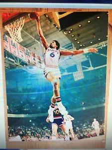 JULIUS ERVING DR. J 24X36 POSTER BASKETBALL NBA ABA SLAM DUNK IKON SPORTLEGENDE - Bild 1 von 1