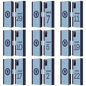 CHELSEA FOOTBALL CLUB 2020/21 PLAYERS AWAY KIT GROUP 1 LEATHER BOOK CASE OPPO