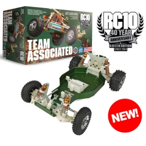 Associated 6010 RC10 Classic 40th Anniversary Green Edition Off-Road Buggy Kit - Afbeelding 1 van 6