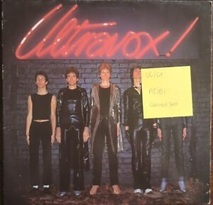 Ultravox Self Titled Vinyl Record VG/G+ 28193XOT 1977