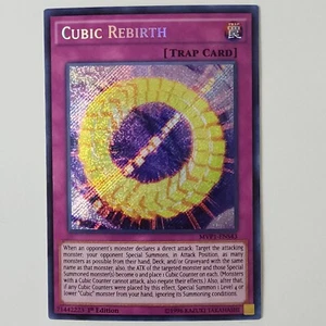 Cubic Rebirth - MVP1-ENS43 - NM/VLP - Secret Rare - 1st ed - Yugioh - Picture 1 of 2