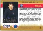 1990 Pro Set Rare Joe Montana Kevin Ross Wrongback Rare Mt