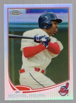 2013 Topps Chrome Refractors #74 Michael Bourn Card - Image 1 of 2