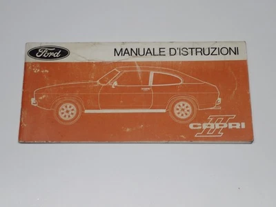 FORD CAPRI II MANUALE D'ISTRUZIONI 1975 - Immagine 1 di 4