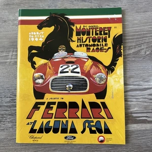 21st Annual Monterey Historic Automobile Races 1994 Ferrari program Leguna Seca - Picture 1 of 14