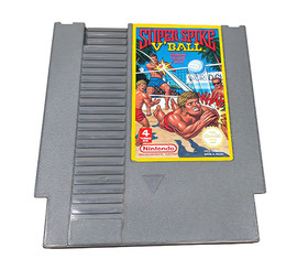 NES Super Spike V Ball Nintendo Game 1989 🎮🕹️