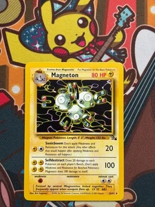 Magneton 26/62 Fossil englisch Pokemon Karten NM - Bild 1 von 2