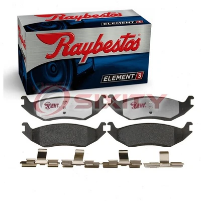 Raybestos Element3 conjunto de pastilhas de freio a disco traseiro para 2007-2009 Chrysler Aspen hp - Imagem 1 de 4