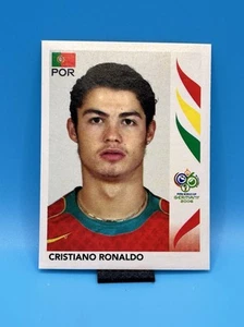 2006 Panini FIFA World Cup Germany Sticker #298 Cristiano Ronaldo Portugal RC - Picture 1 of 2
