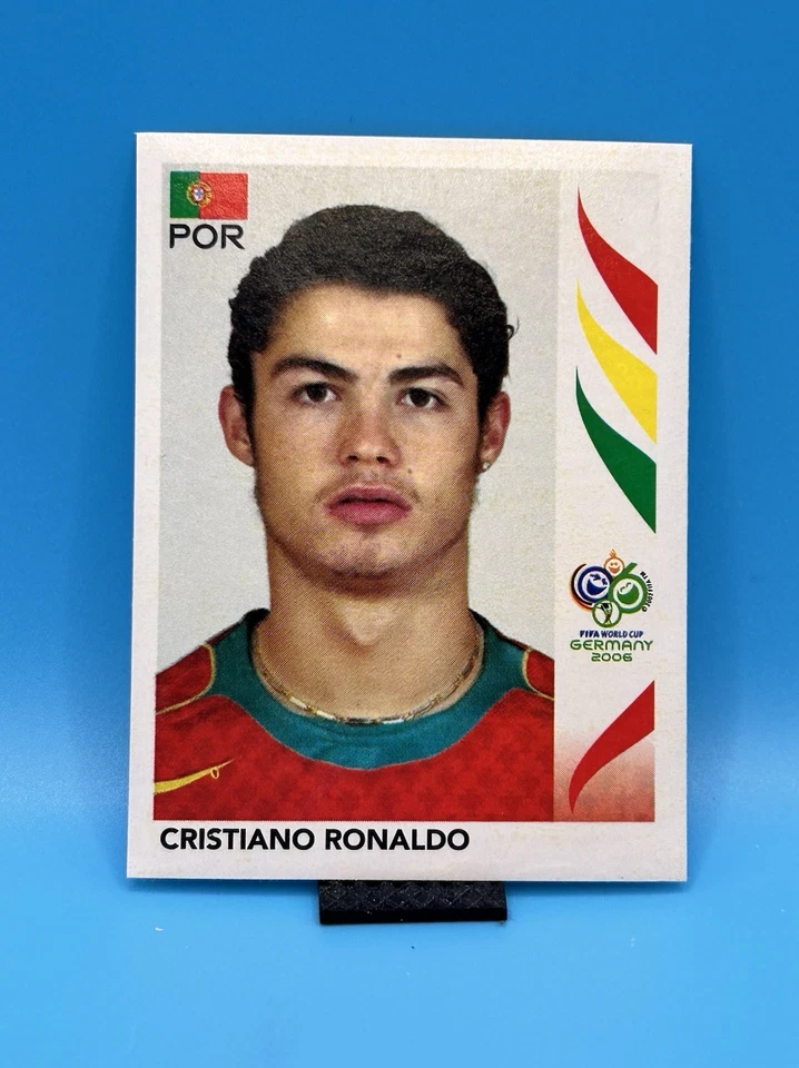 2006 Panini FIFA World Cup Германия стикер #298 Криштиану Роналду Португалия RC - Изображение 1 из 2