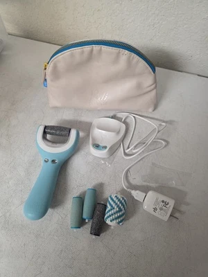 Amope Pedi Perfect Electronic Foot File with Charging Dock & Adapter W/ ACCESSOR - Image 1 of 4