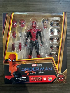 MAFEX Spider-Man Upgraded Suit (No Way Home) Action Figure Medicom Spiderman Toy - Picture 1 of 11