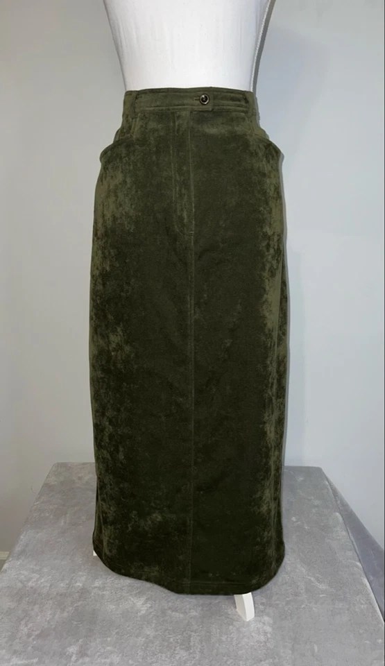 Women's Vintage Cambridge Dry Goods Green Maxi Skirt Size 12 - Image 1 of 4